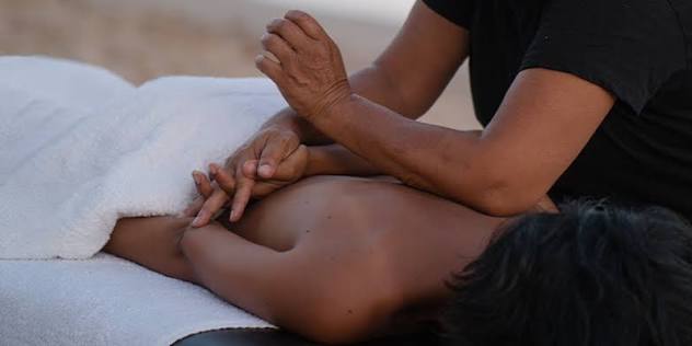Deep tissue massage