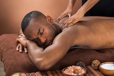 Registered massage therapy session